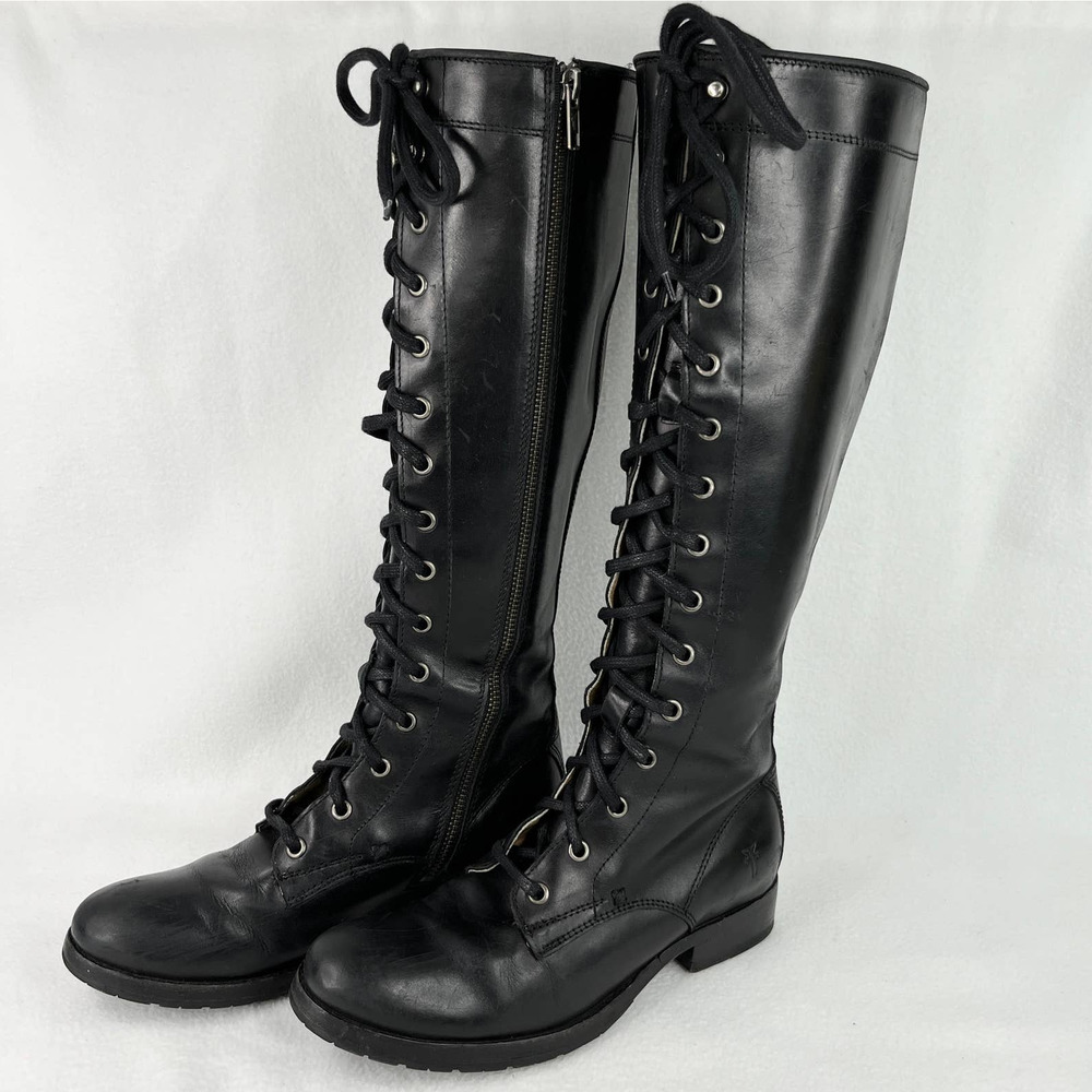 Frye Black Over the Knee Boots